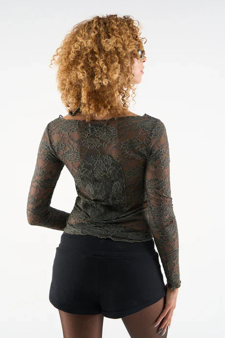 Scuffers New Lace Dark Green Long sleeve