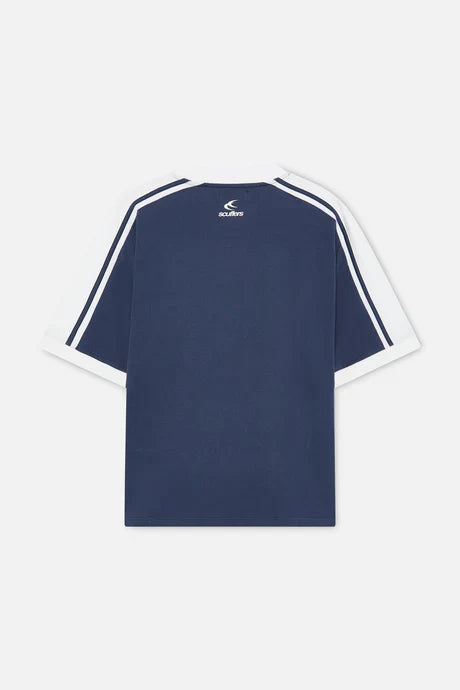 Scuffers Effortless Navy T-Shirt