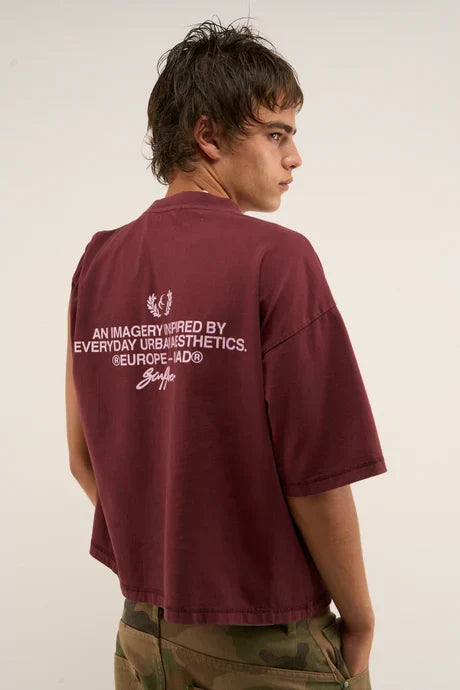 Scuffers New Signature Burgundy T-Shirt