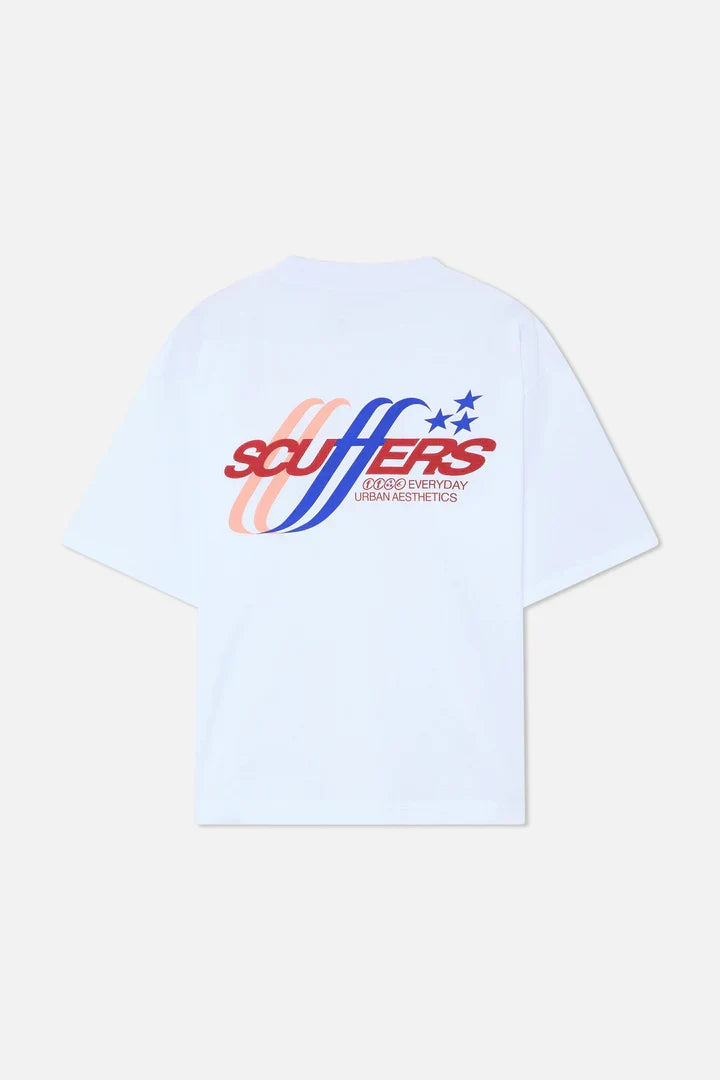 Scuffers Nation White T-Shirt