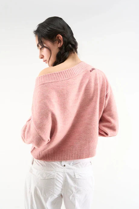 Scuffers Claude Burgundy Knit