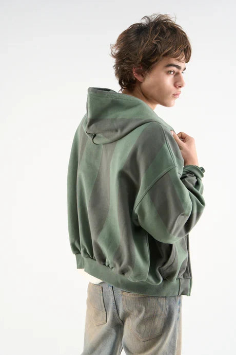 Scuffers Picadilly Green Zipper