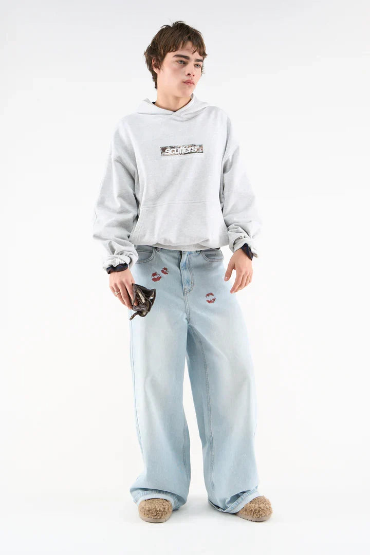 Scuffers Private Grey Melange Hoodie
