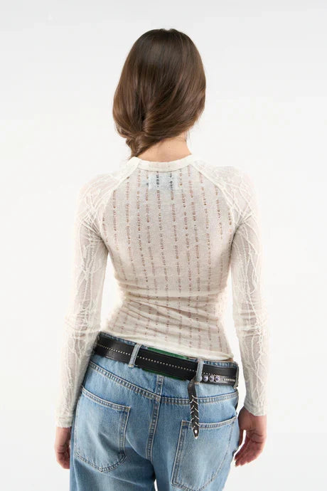 Scuffers Luci Ecru Long sleeve
