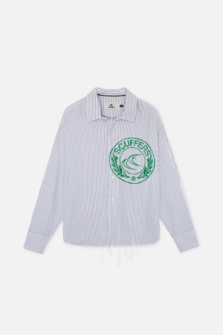 Scuffers CLG stripes Grey shirt