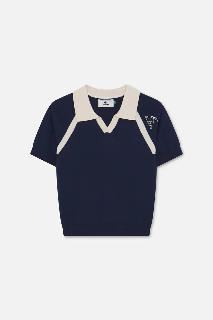 Scuffers Line Navy Polo