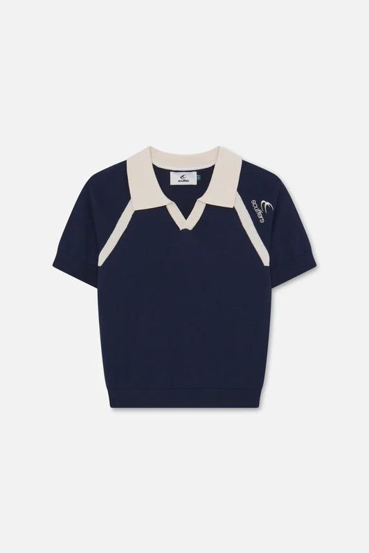 Scuffers Line Navy Polo