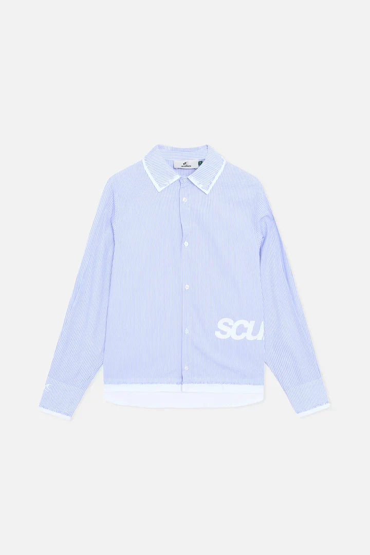 Scuffers Broke Striped Shirt