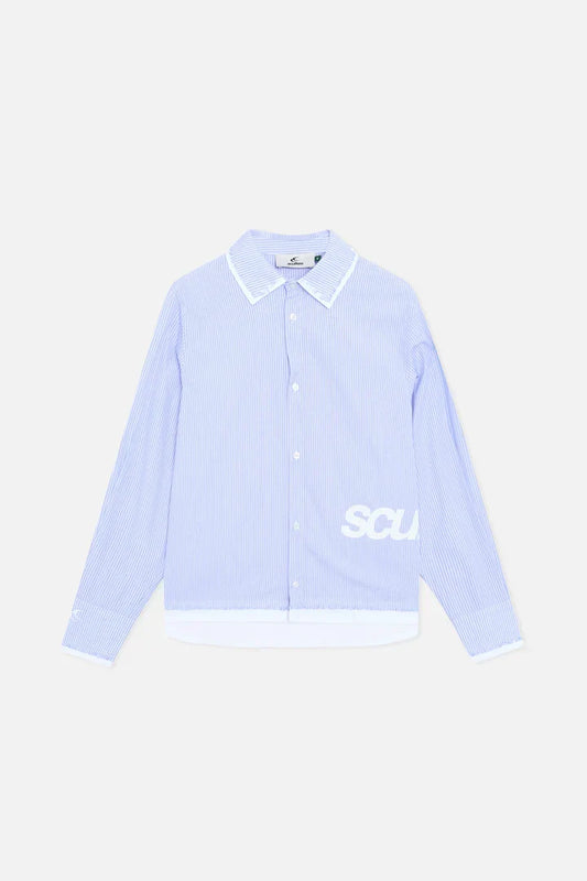 Scuffers Broke Striped Shirt