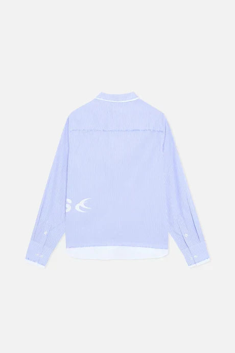 Scuffers Broke Striped Shirt