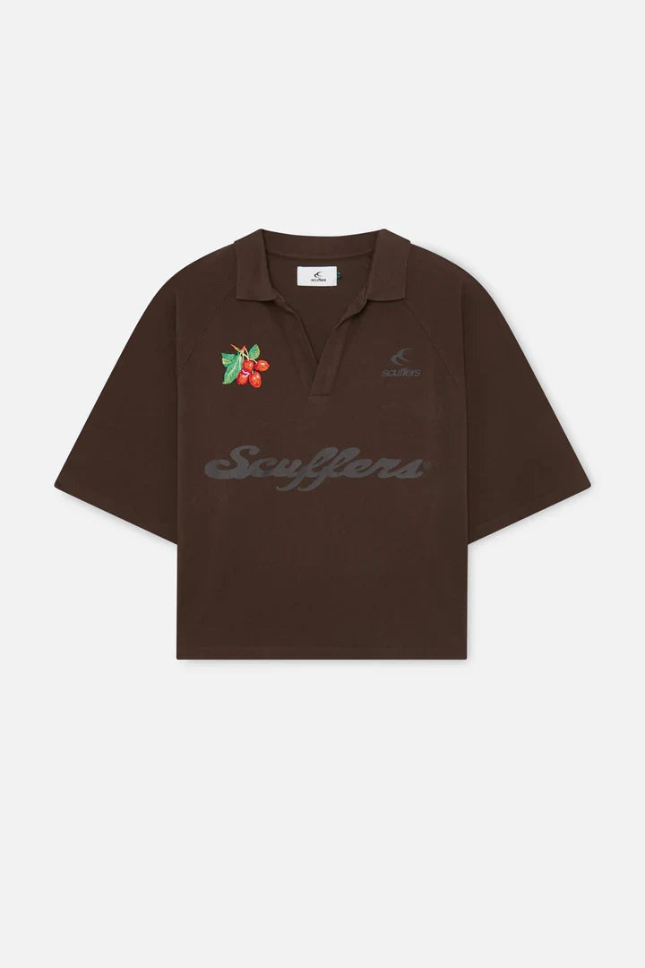 Scuffers Tropical Brown Polo