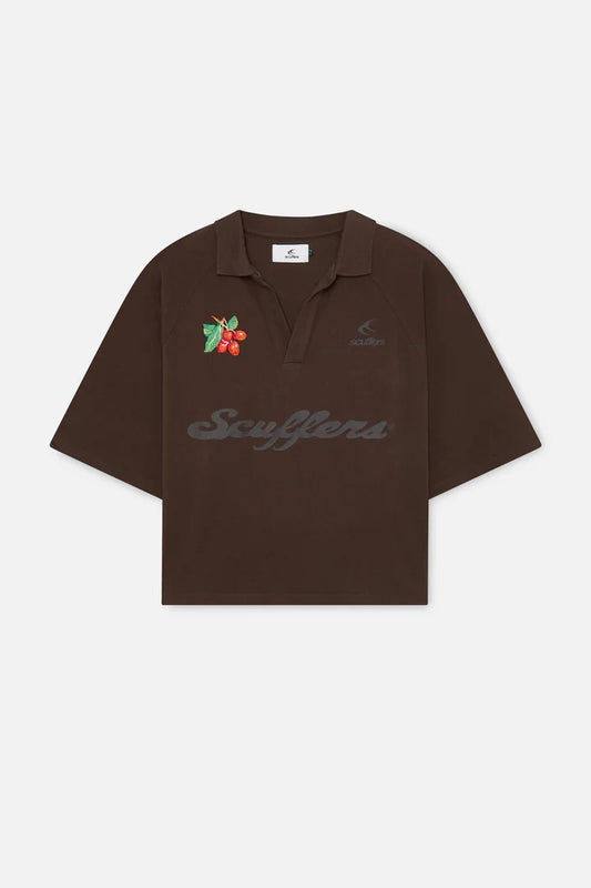 Scuffers Tropical Brown Polo