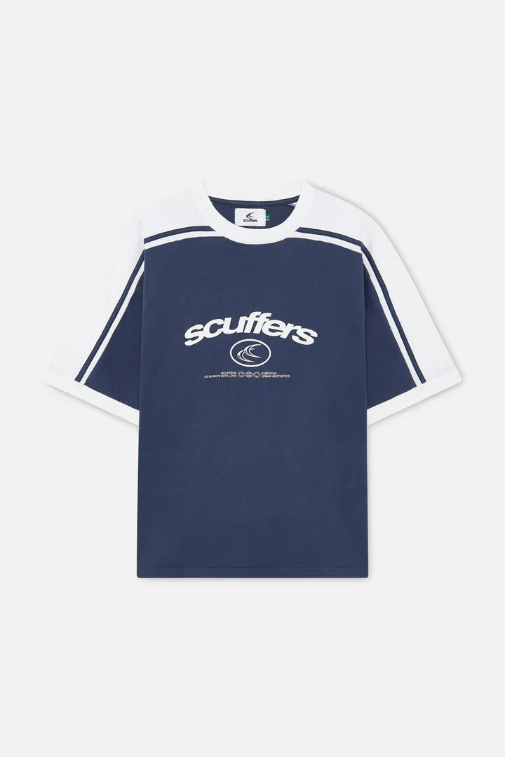 Scuffers Effortless Navy T-Shirt
