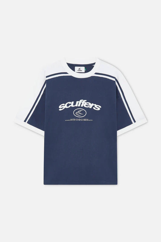 Scuffers Effortless Navy T-Shirt