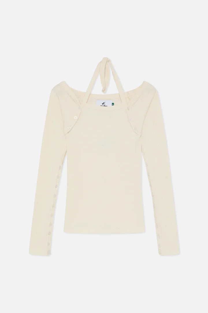 Scuffers Toggle Ecru Long sleeve