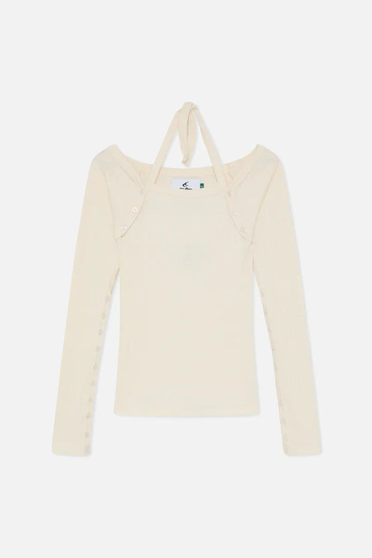 Scuffers Toggle Ecru Long sleeve