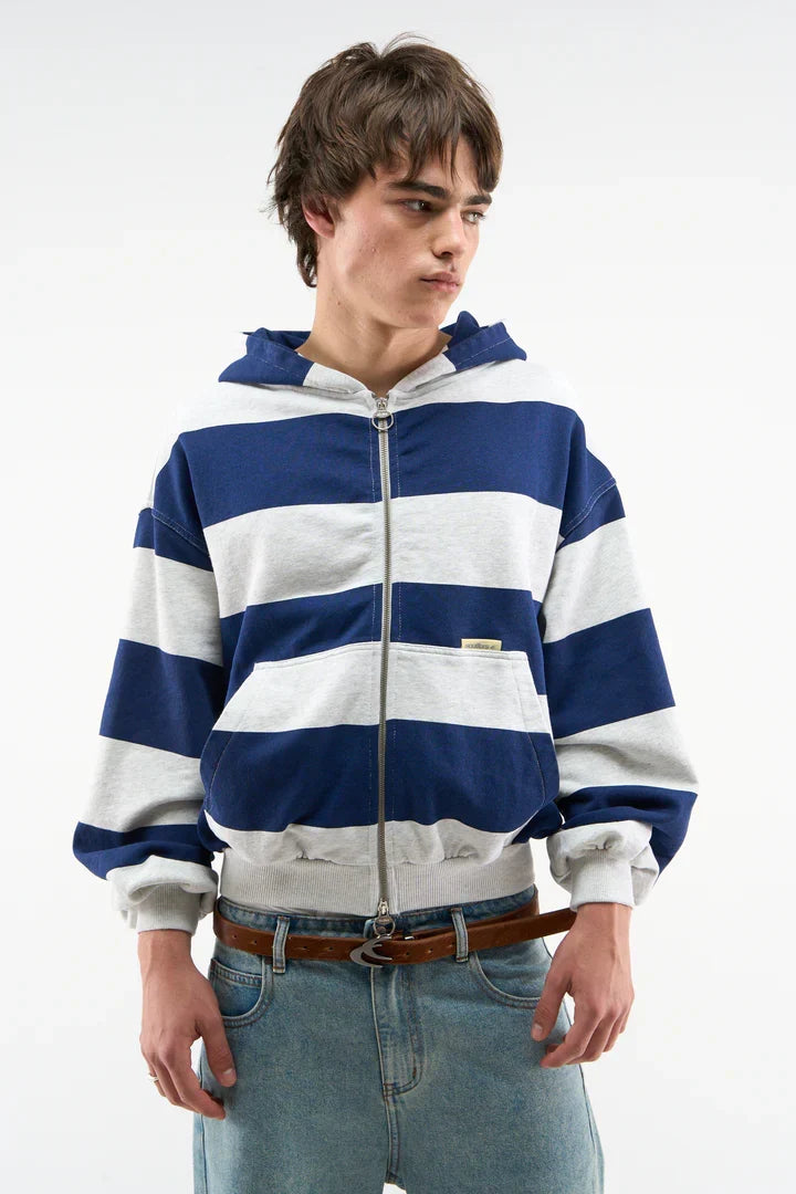 Scuffers Club Navy Zipper