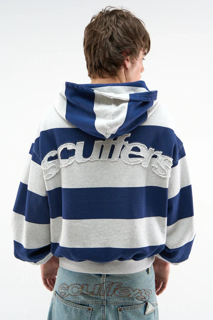 Scuffers Club Navy Zipper