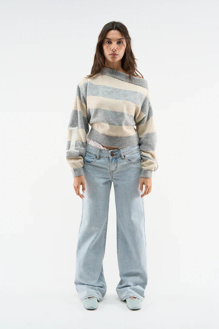 Scuffers Martina Ecru Knit