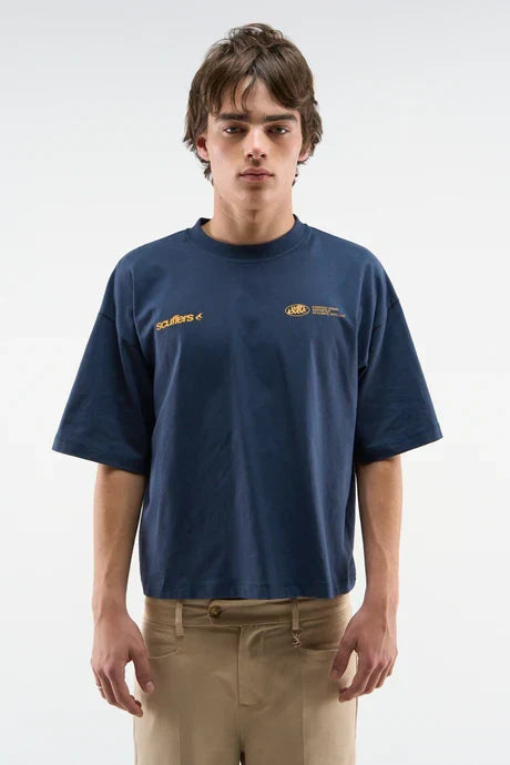 Scuffers Sign Navy T-shirt