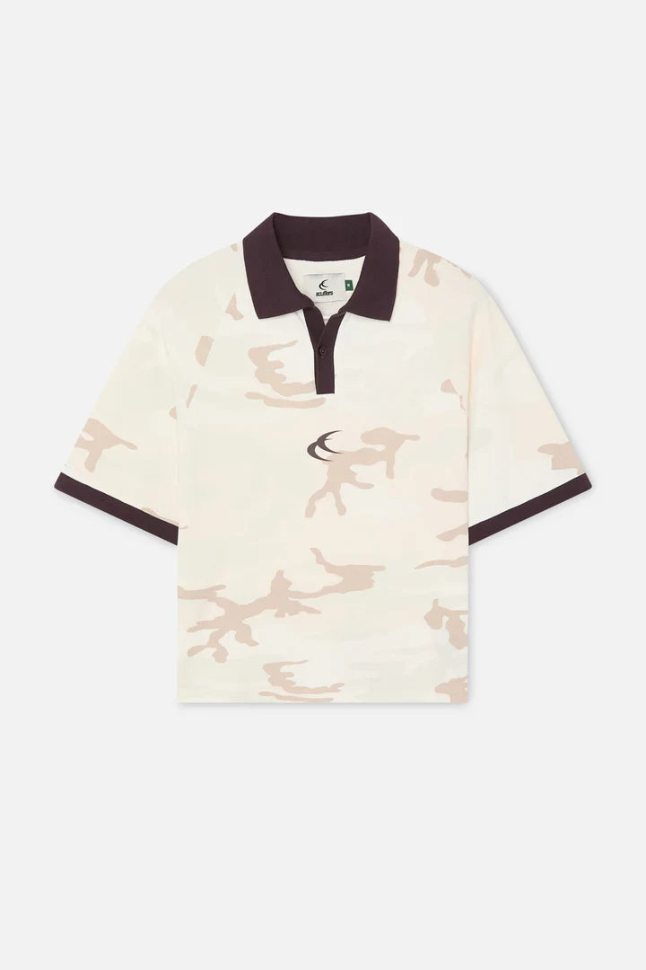 Scuffers Denmark Camo Polo