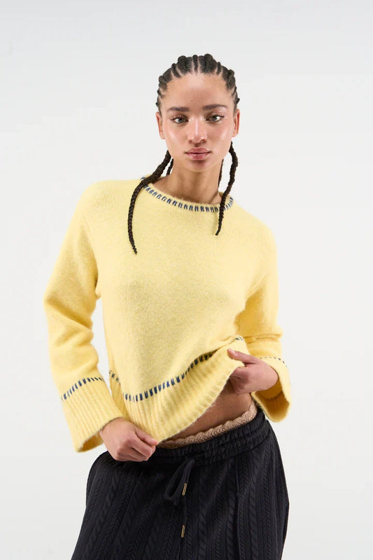 Scuffers Handmade Yellow Knit