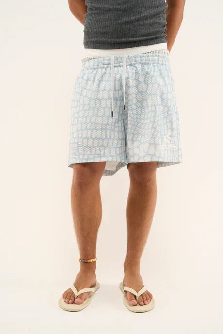 Scuffers Liens Blue Shorts