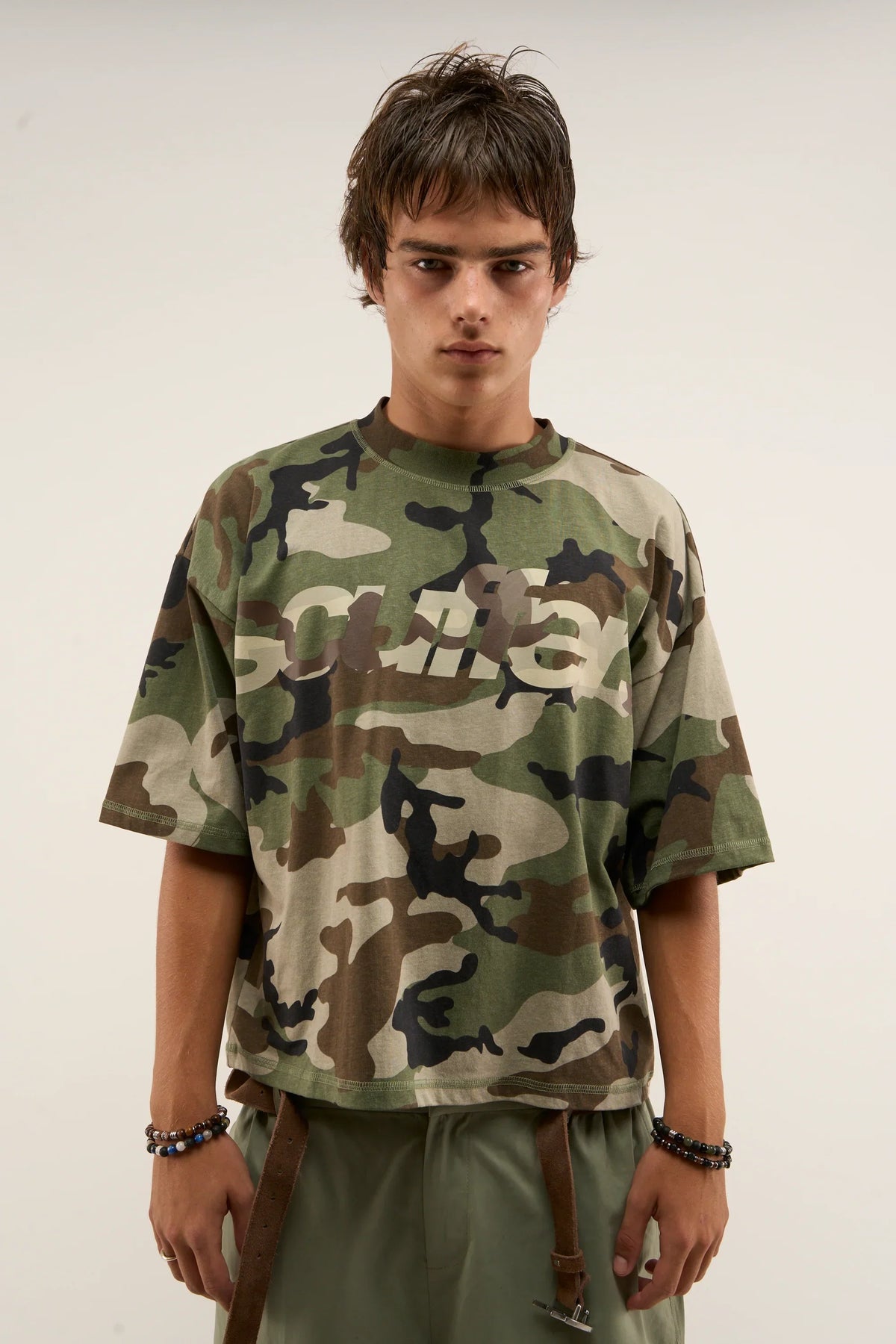 Scuffers Double Camo Green T-Shirt