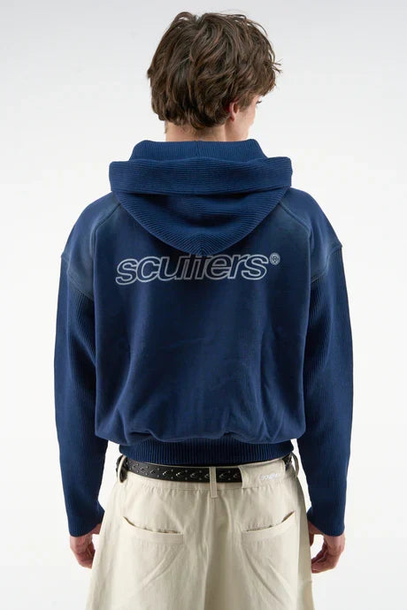 SCuffers Exit Navy Zipper
