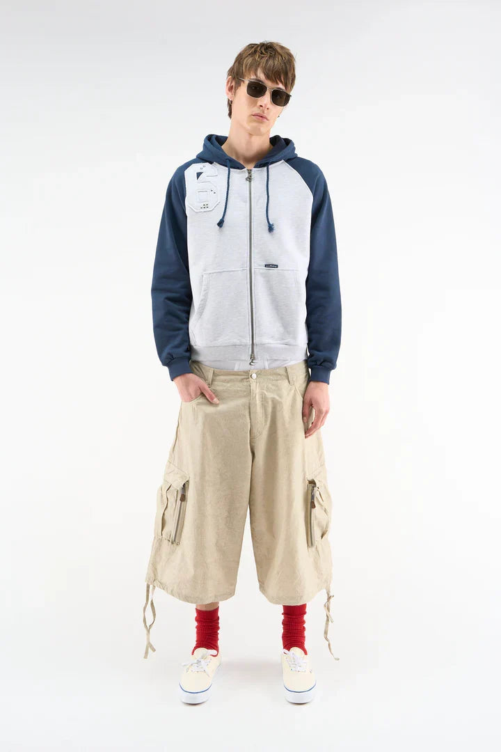 Scuffers Inside Navy Zipper
