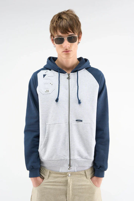 Scuffers Inside Navy Zipper
