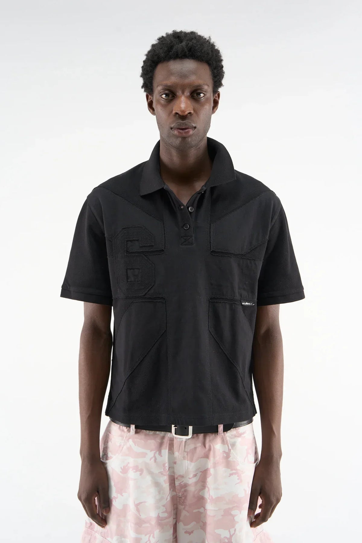 Scuffers OPS Black Polo