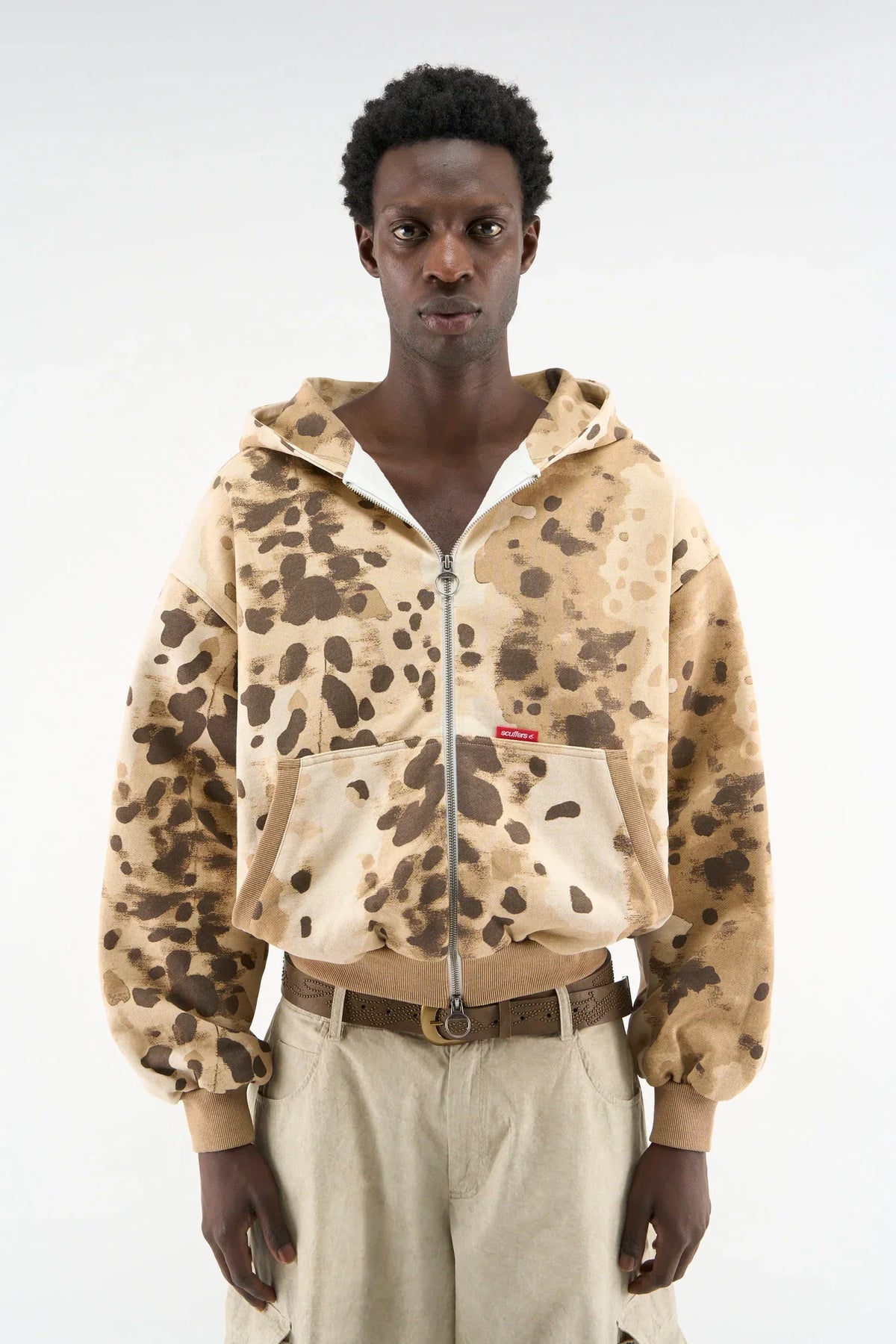 Scuffers Coffee Brown Zipper