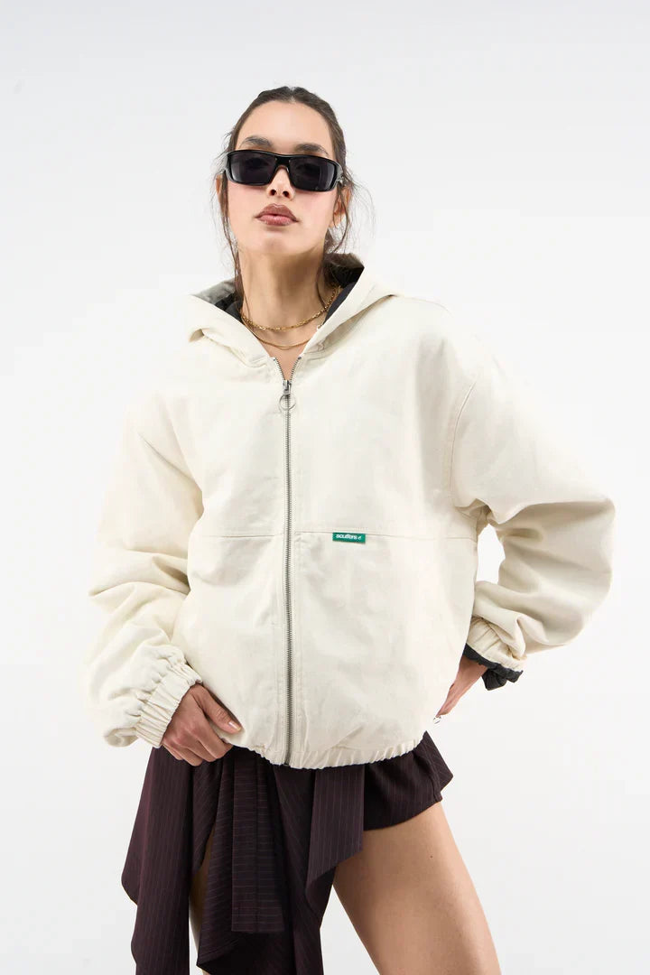 Scuffers Stained Ecru Work Jacket