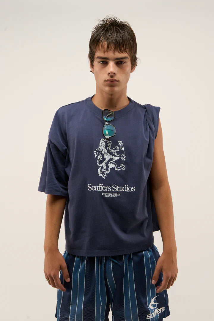 Scuffers Lion Blue T-Shirt