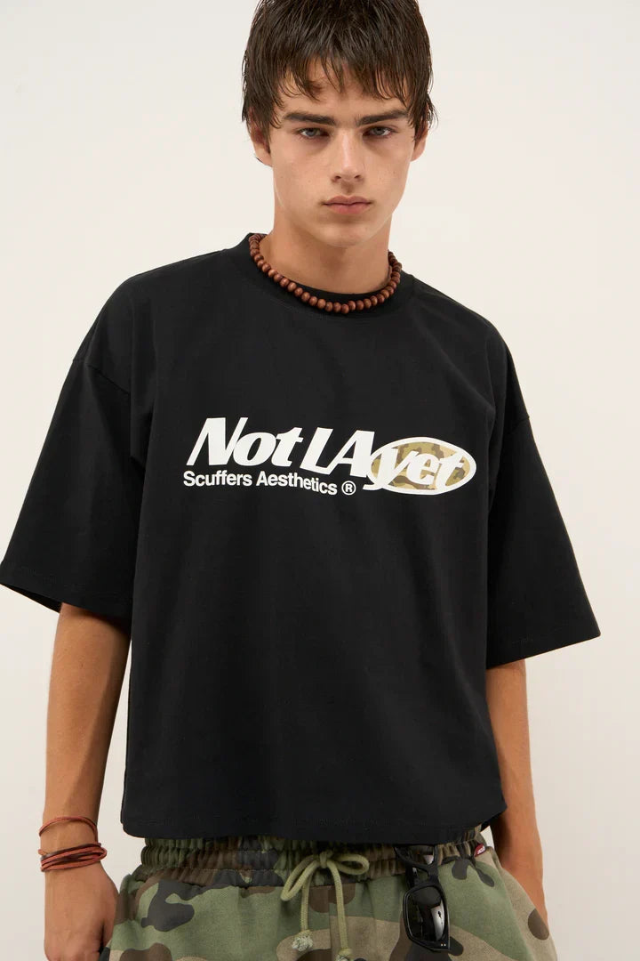 Scuffers Not LA Yet Black T-Shirt