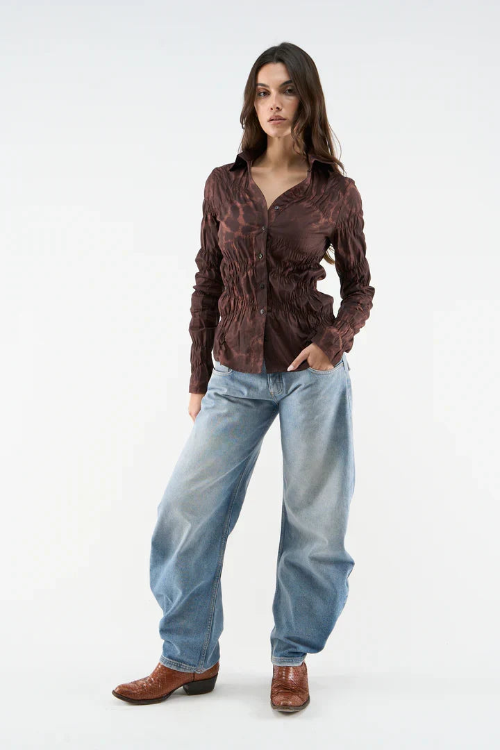 Scuffers Anna Brown Shirt