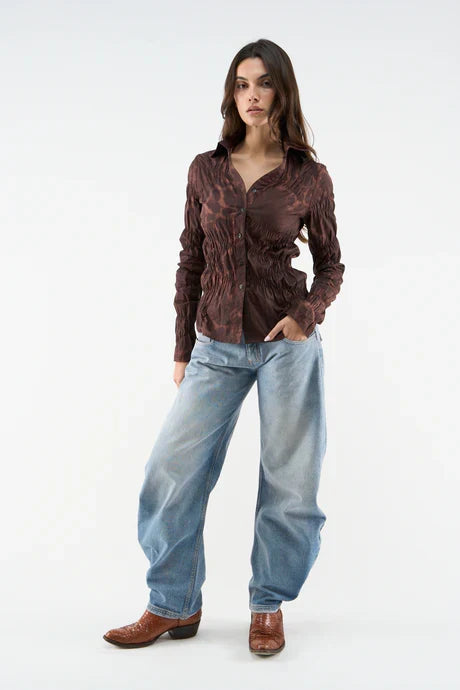 Scuffers Anna Brown Shirt