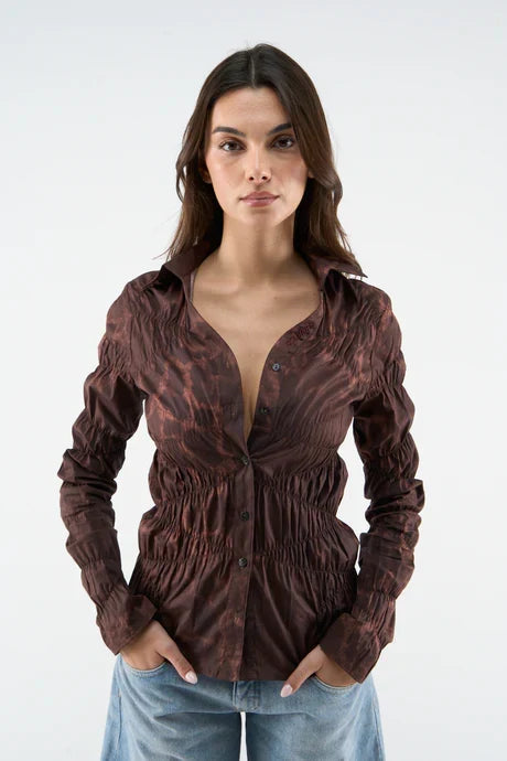 Scuffers Anna Brown Shirt