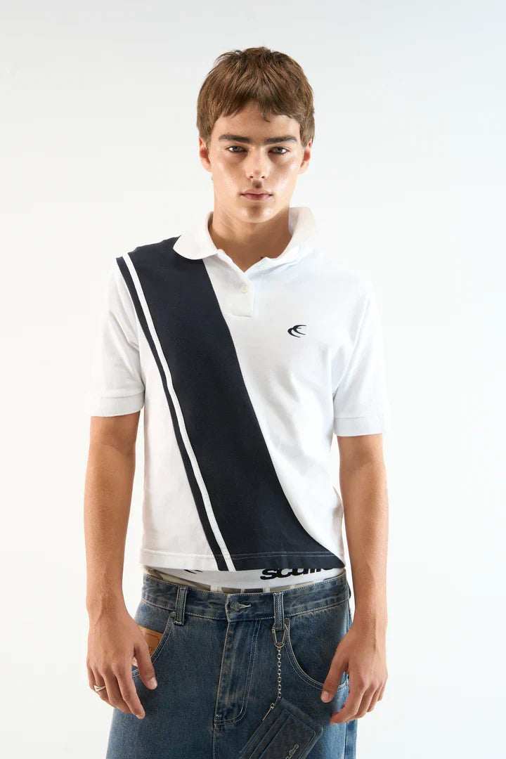 Scuffers CLG White Polo
