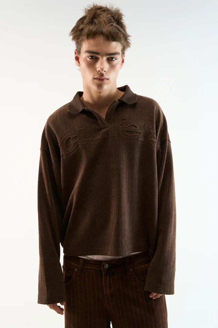 Scuffers Sign Brown Polo