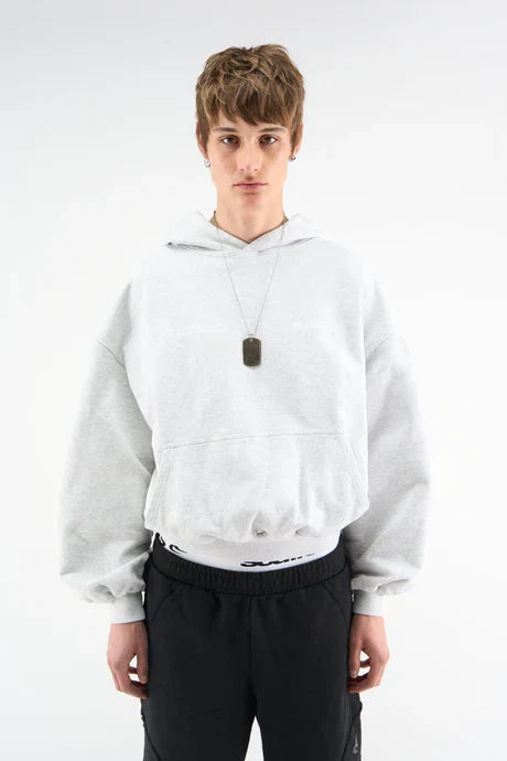 Scuffers Worldwide Grey Melange Hoodie