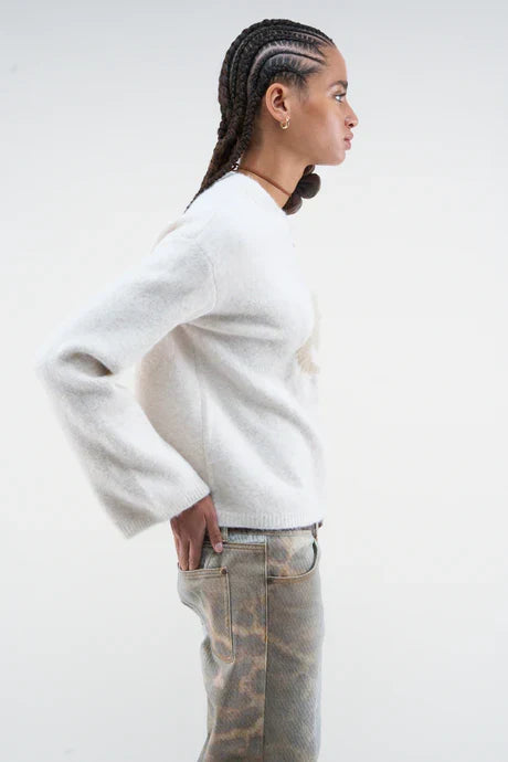 Scuffers Blend Ecru Knit