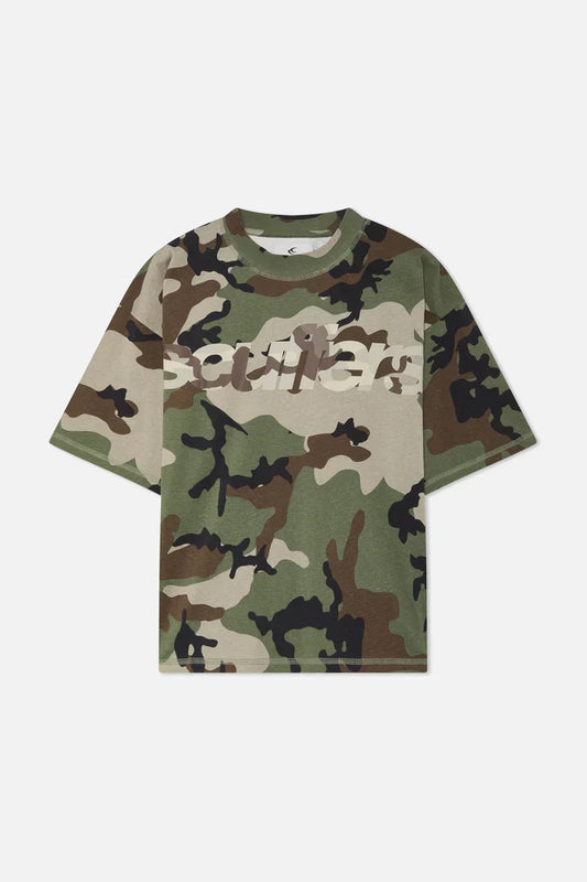 Scuffers Double Camo Green T-Shirt