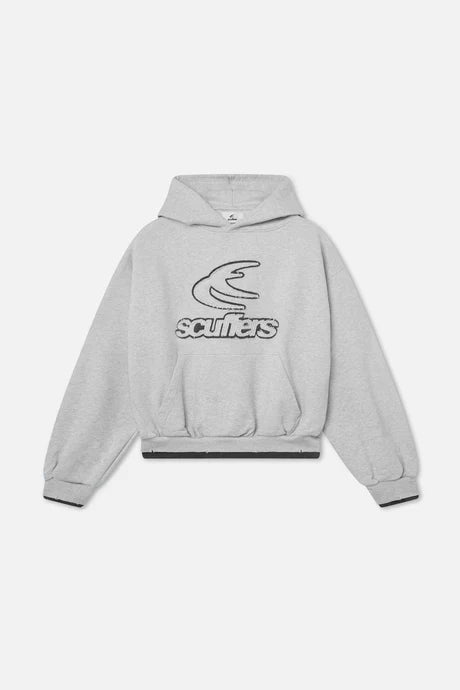 Scuffers Double Light Grey Hoodie