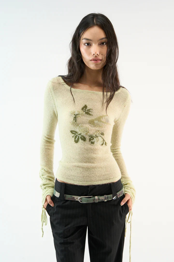 Scuffers Roomie Green Long sleeve