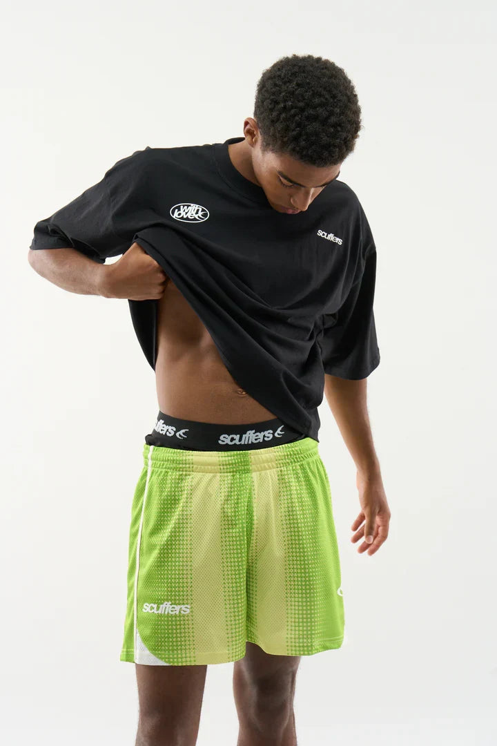 Scuffers Frequency Green Shorts