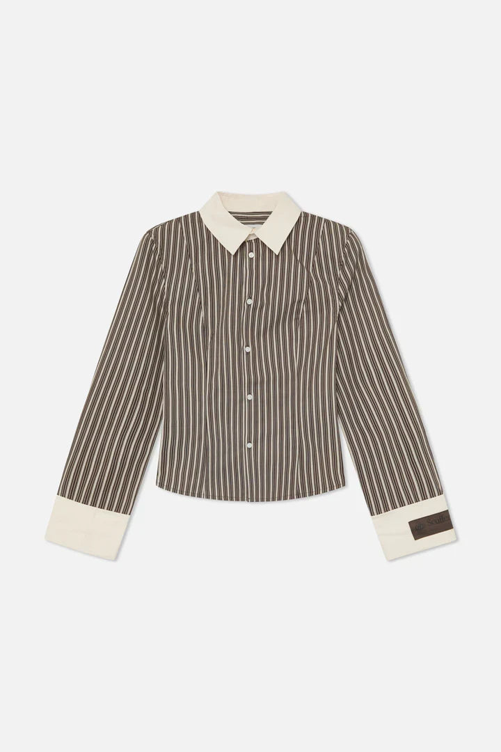 Scuffers Grandpa Brown Shirt