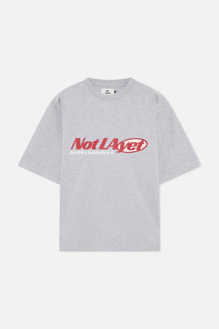 Scuffers Not LA Yet Grey Melange T-Shirt