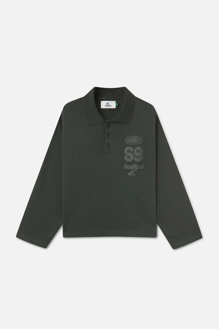Scuffers Note Green Polo